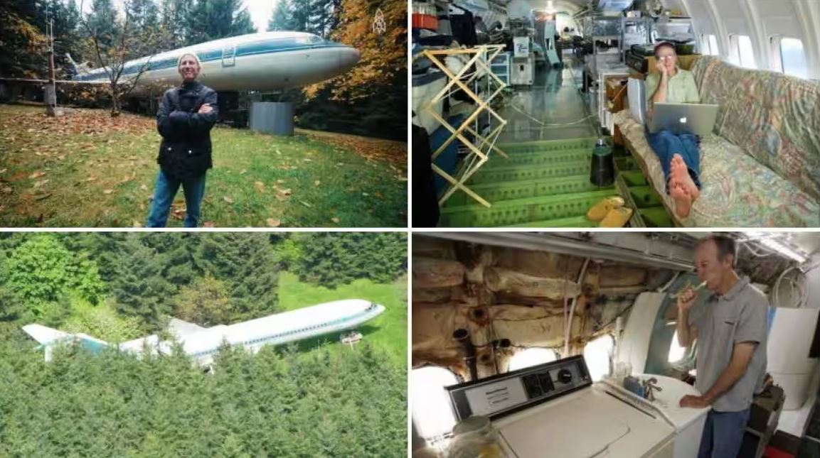 E bleu 100 mijë euro, 73-vjeçari transformon avionin në shtëpi