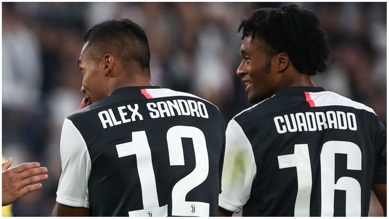 Alex Sandro e Cuadrado në prag largimi nga Juventus