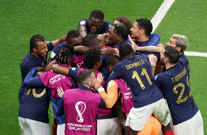 Seria e pabesueshme e skuadrës franceze në Botëror