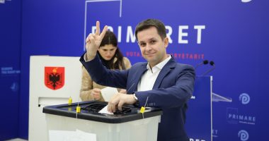 Primaret në Tiranë, Ilir Alimehmeti voton në selinë qendrore të PD-së: E kemi të qartë situatën