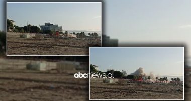 VIDEO/ IKMT hedh në erë me 70 kilogramë tritol “Prestige Resort”  në Kavajë