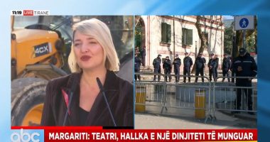 Margariti në përurimin e punimeve të Teatrit të Ri: Ata që bënë zhurmë boshe kishin 1 mln dollarë investime, sot kemi 20 mln