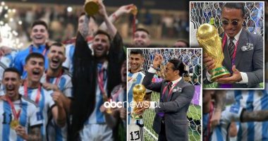 Nusreti futet në fushën e lojës duke mbajtur trofeun e Kupës së Botës, FIFA “sulmohet” me pyetje pasi janë thyer rregullat