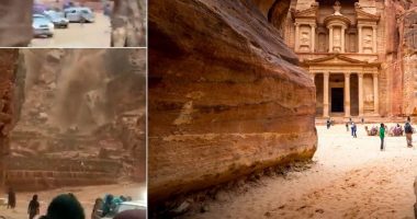 Përmbytet qyteti antik Petra në Jordani, dalin pamjet e pabesueshme