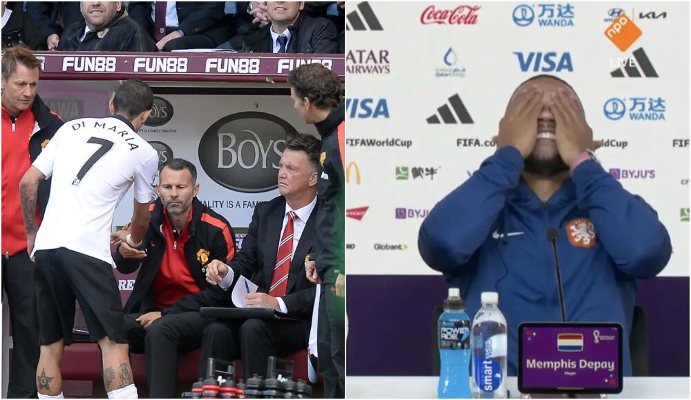 VIDEO/ Di Maria e quajti Van Gaal trajnerin e tij më të keq të karrierës, Van Gaal iu përgjigj kritikave, ndërsa Depay shpërtheu në të qeshura