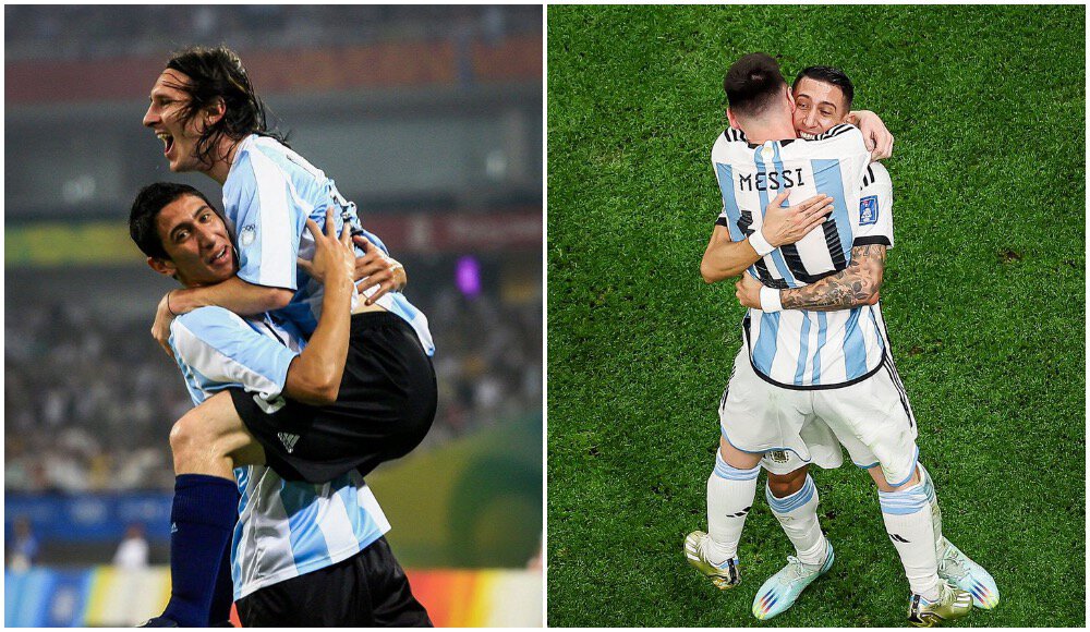 Messi dhe Di Maria luajtën finalen e tyre të parë në 2005, së bashku ata fituan gjithçka që mundën (VIDEO)