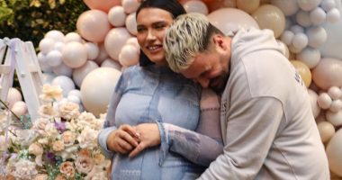 11 muaj plot lumturi dhe një bebe rrugës, Einxhel Shkira ndan fotot e ëmbla me Dagz: Dashuria s’ka nevojë për kohë