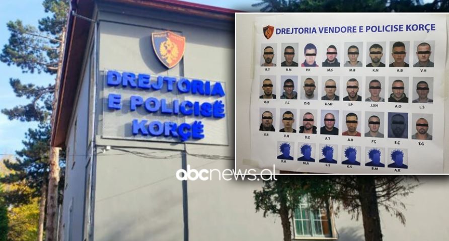 Grupi kriminal në Korçë, shkon në 27 numri i të arrestuarve