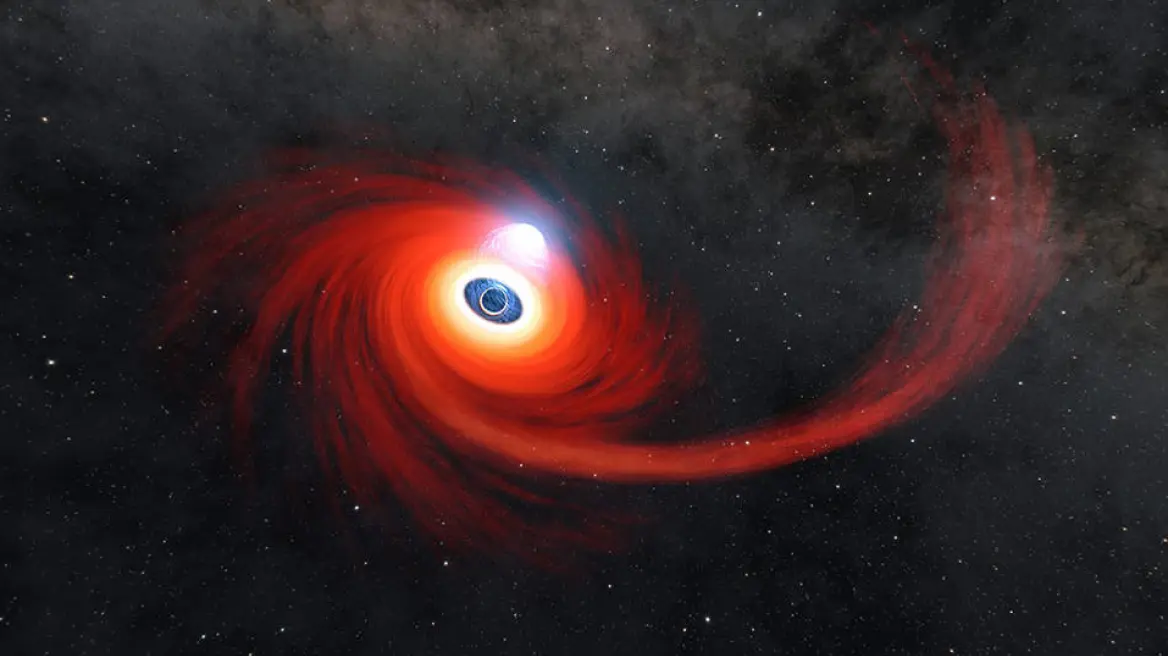 Video/ NASA sjell imazhe mbresëlënëse të një vrime të zezë që “gllabëron” dhe shkatërron një yll në hapësirë