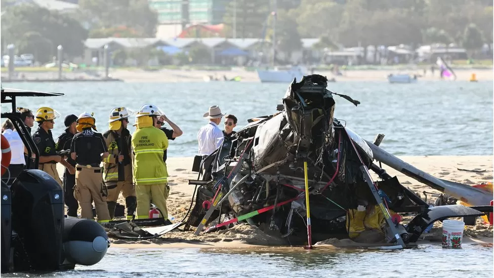 Përplasen në ajër dy helikopter në Australi, 4 persona humbin jetën