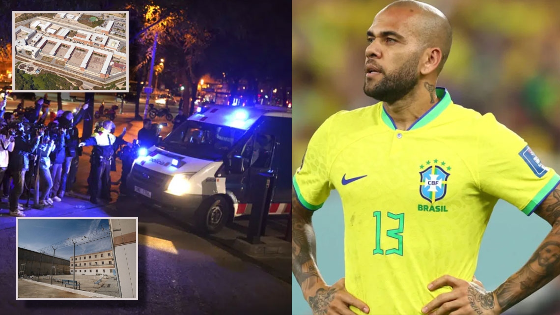 Shfaqën fotot e burgut ku u dërgua Dani Alves, sot gjykata e arrestoi me akuzën e përdhunimit