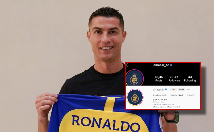 FOTO/ Efekti Ronaldo, sa fansa i janë shtuar Al Nasr pas ardhjes së portugezit