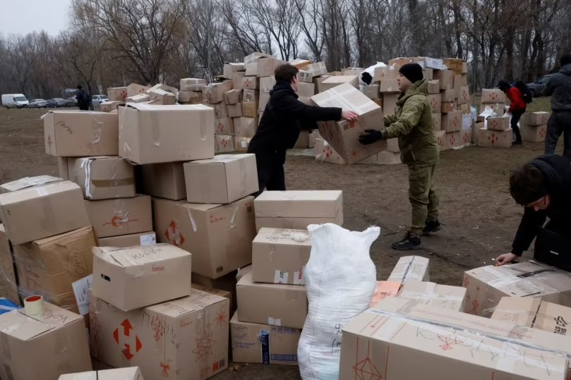 OKB dërgon ndihma humanitare pranë Soledar