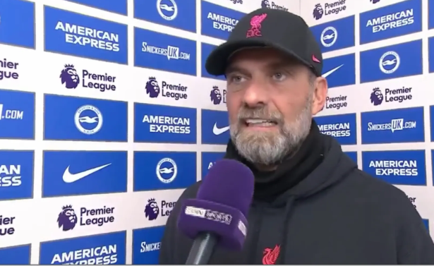 Klopp e quan ndeshjen e Liverpoolit kundër Brighton si më të keqen e karrierës së tij