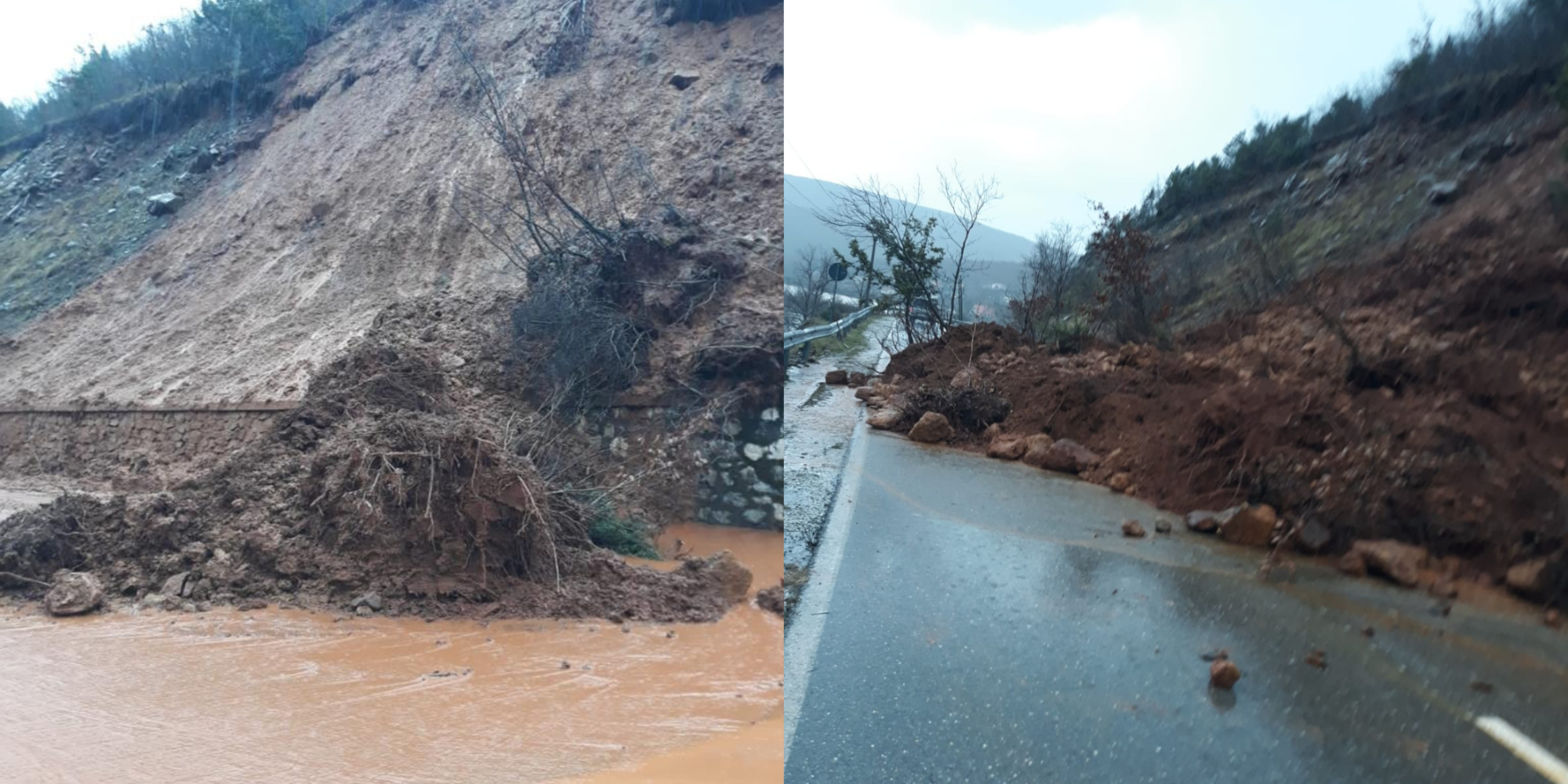 Moti i keq, bllokohet rruga Bajram Curri-Fierzë