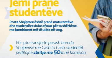 Puna e pareshtur e Postës Shqiptare për të rinj të realizuar e të suksesshëm