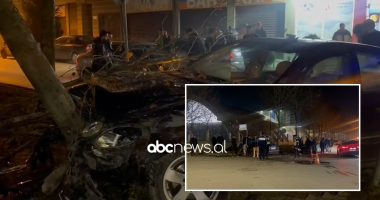 Aksident në Korçë, përplasen dy makina, policia në vendngjarje