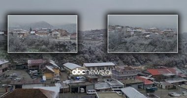 VIDEO/ Si kurrë më parë, qyteti i Peshkopisë zbardhet nga dëbora më 27 janar
