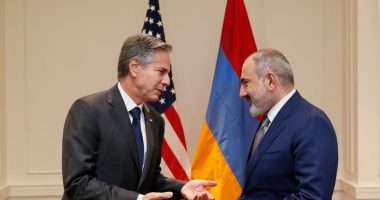 Rinisje e bisedimeve me Azerbajxhanin, Bliken bisedon me kryeministrin armen