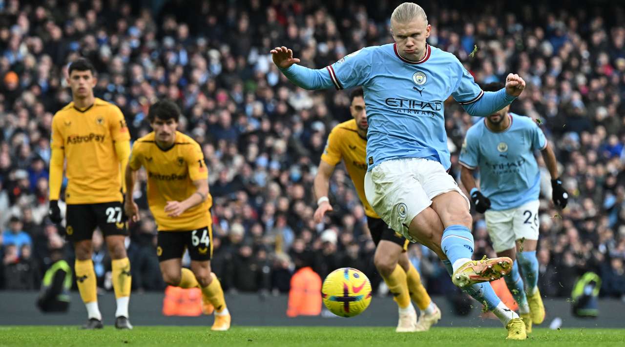 VIDEO/ Haaland i lindur për të thyer rekorde, me hat-trick udhëheq i vetëm Man City