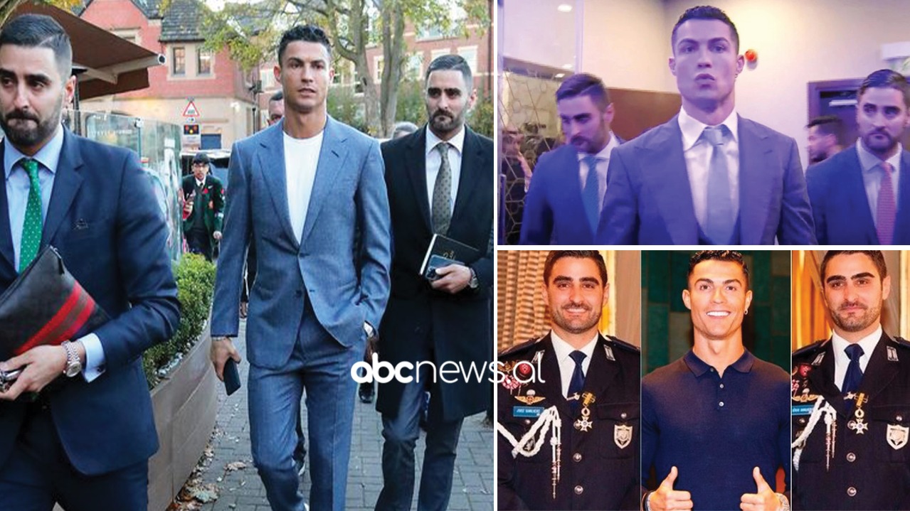 Janë “hija” e Cristiano Ronaldos, njihuni me binjakët që ruajnë portugezin të cilët paguhen me një shifër stratosferike