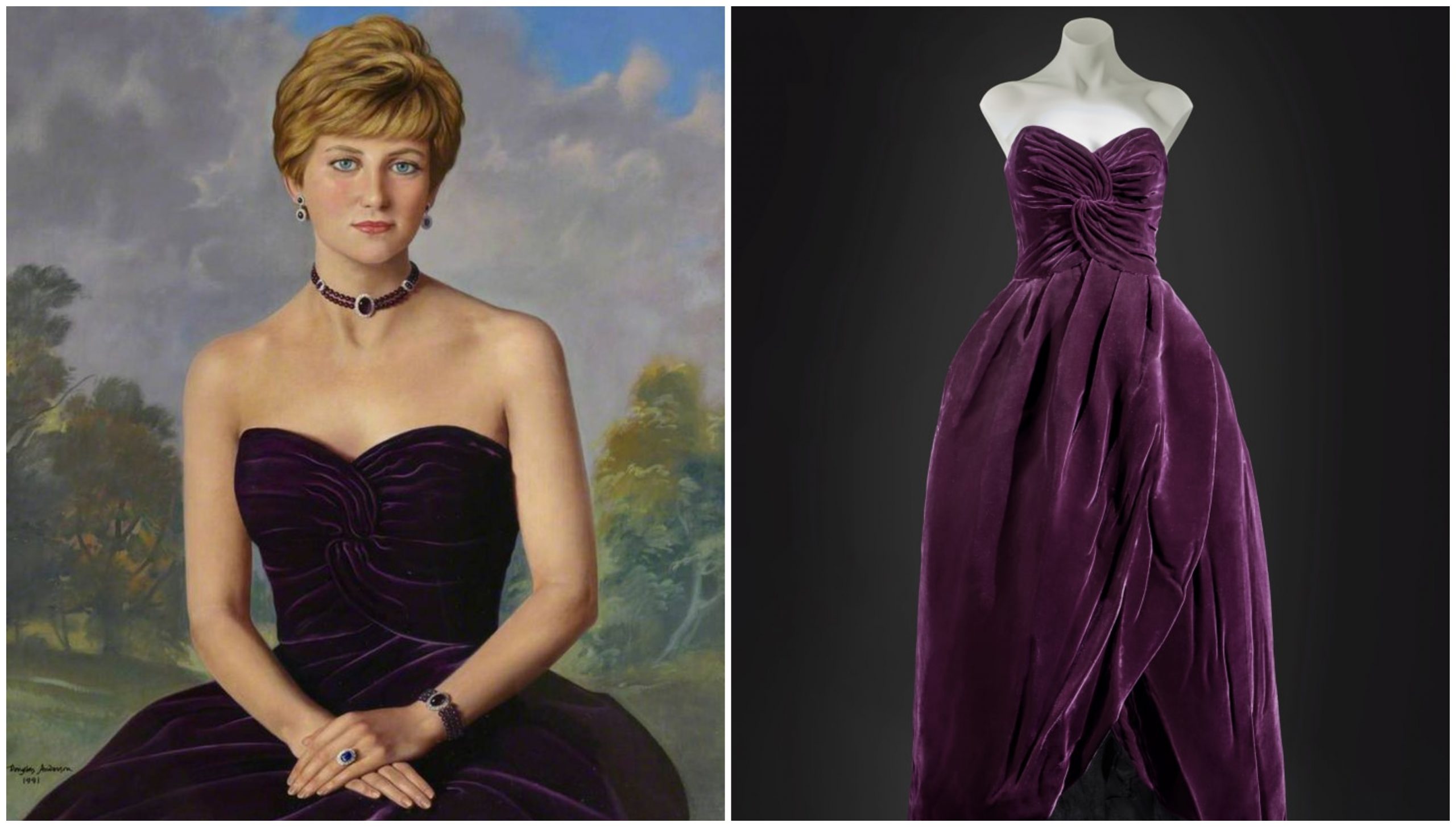 Del në shitje një nga fustanet më të famshme të Princeshës Diana