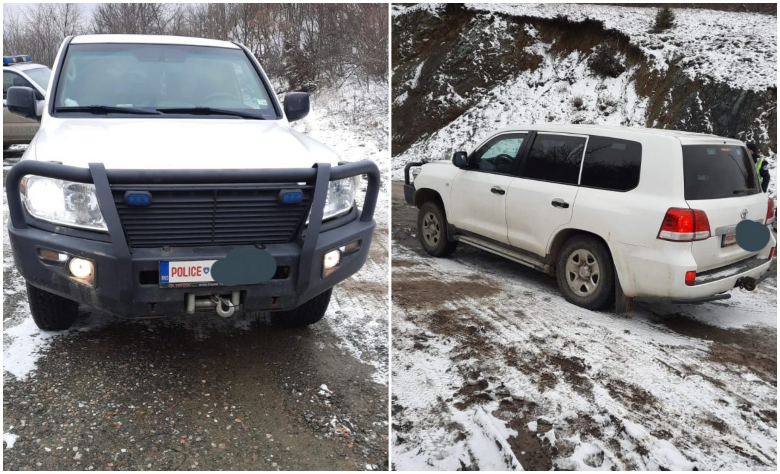 Sulmohet me armë zjarri makina e policisë në veri të Kosovës