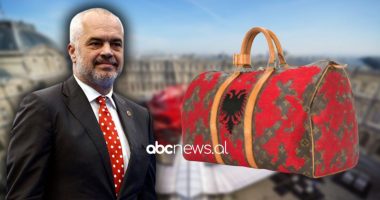 “Louis Vuitton” hodhi në treg çantën me flamurin shqiptar për 9.900 euro, reagon Rama