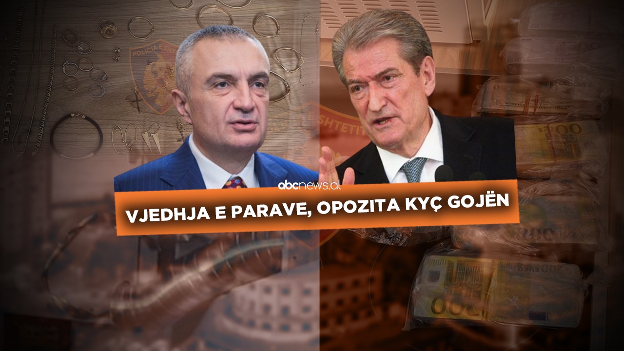 Vjedhja e parave, opozita kyç gojën