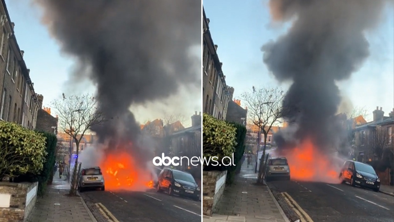 VIDEO/ Kaos dhe panik në Hackney të Londrës: Autobusi i shkollës shpërthen në flakë, fëmijët e tmerruar ndodheshin brenda