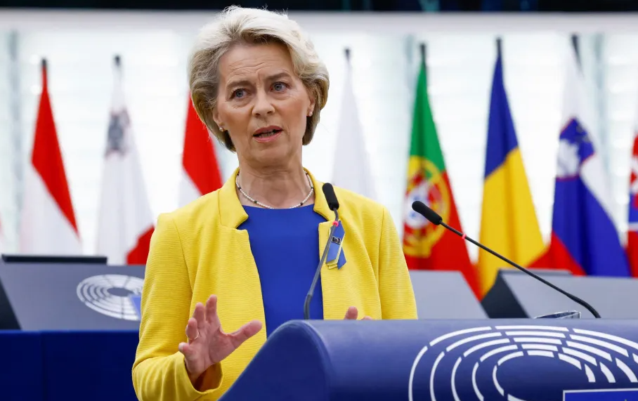 Ursula von der Leyen: Të bashkuar deri në fund me Ukrainën