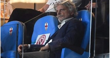 Kërcënimet nuk e trembin ish-presidentin e Sampdorias, Massimo Ferrero prezent në “Stadio Olimpico”