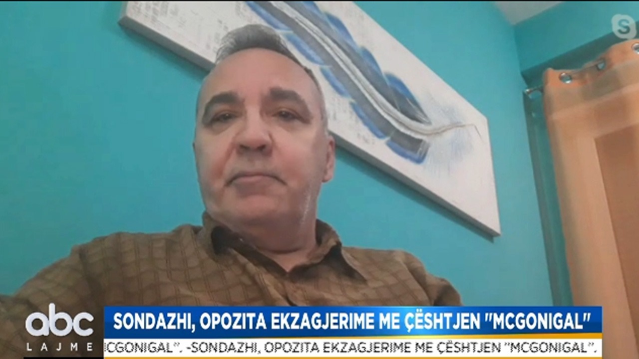 “Çështja ‘McGonigal’ është ekzagjeruar”, Zaloshnja: Ja pse vendosa të kryej një sondazh