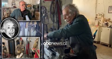 “Albert Ajnshtajni” i Vlorës, 73-vjeçari që ia ka dedikuar jetën punës artizanale me hekur