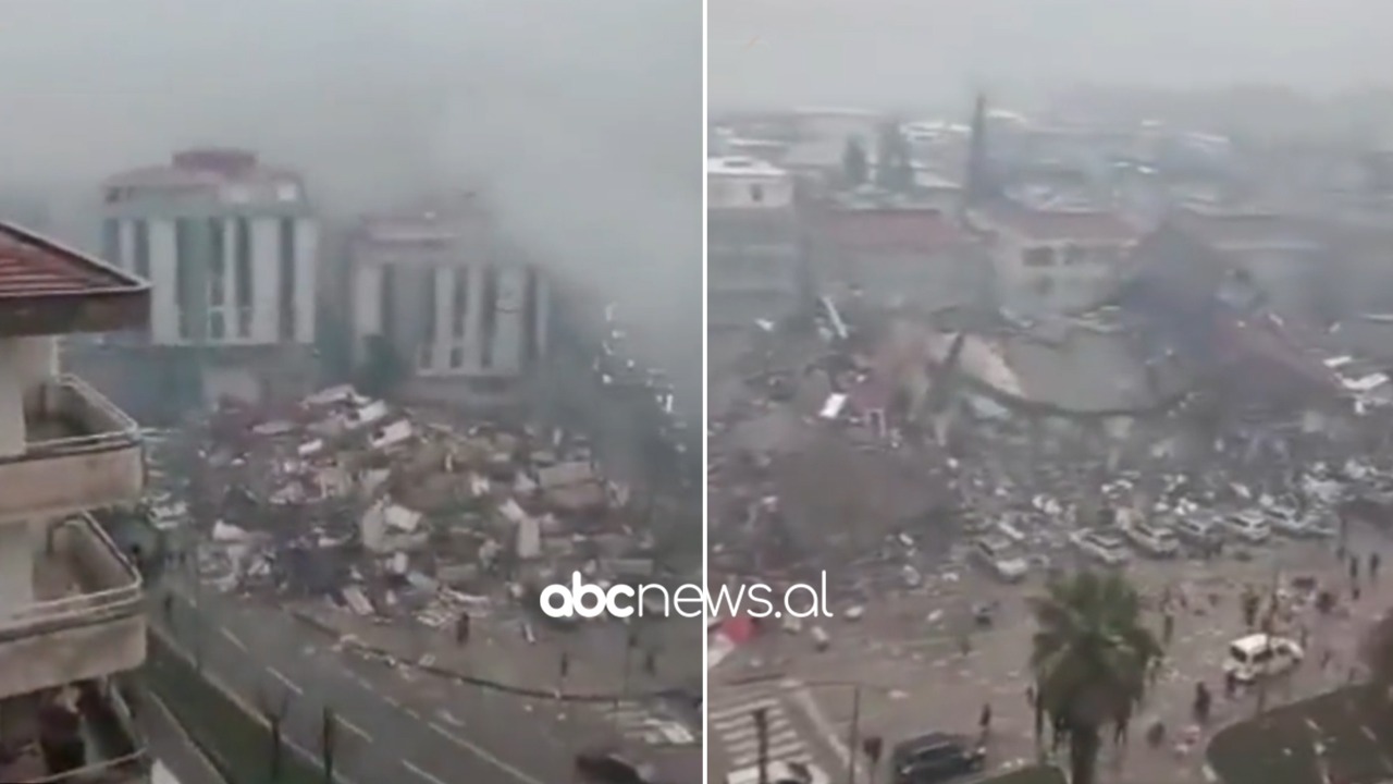 VIDEO/ Thuajse i “sheshuar”, pasojat e frikshme të tërmetit në qytetin turk