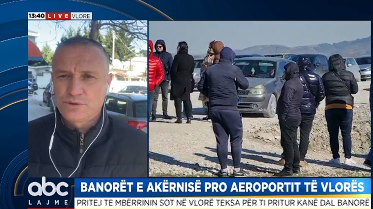 Ambientalistët kërkojnë pezullimin/ Banorët ngrihen në protestë në Vlorë: Duam që aeroporti të ndërtohet