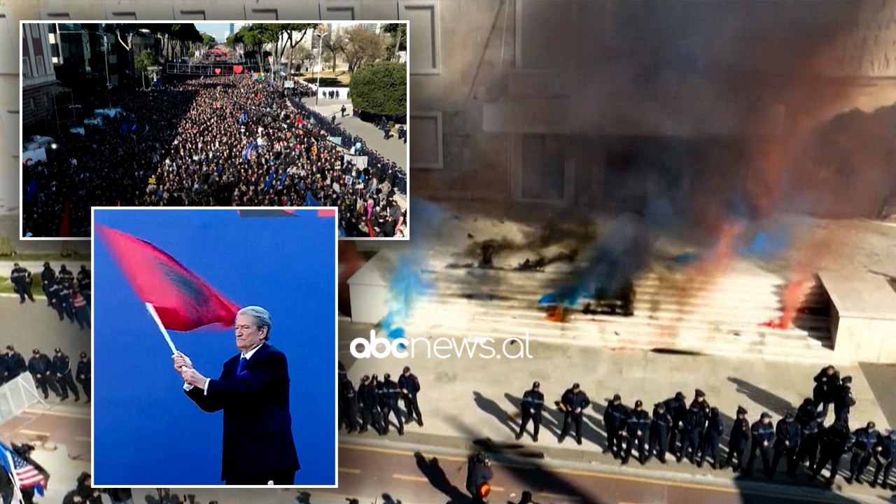 LIVE/ Opozita dy orë protestë, Berisha: Të hënën para parlamentit. Hidhen shashka te kryeministria