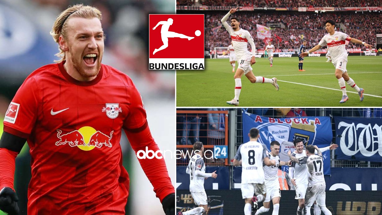 VIDEO/ Bundesliga: Leipzig tregon “dhëmbët” përpara Manchester City, Freiburg e Stuttgart bëjnë “detyrën” përballë Bochum e Koln