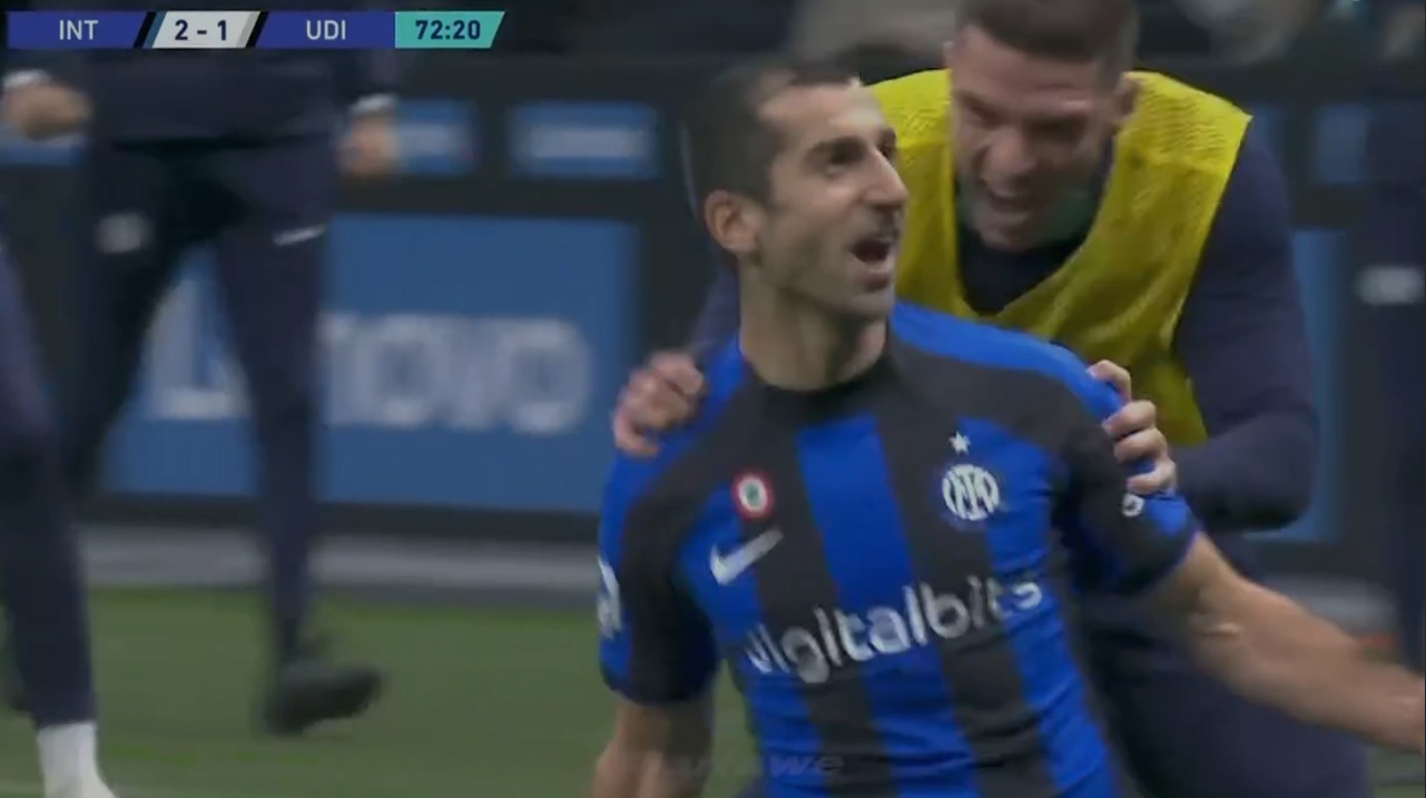 VIDEO/ Mkhitaryan i “mrekullueshëm”, Inter gjen avantazhin përballë Udineses