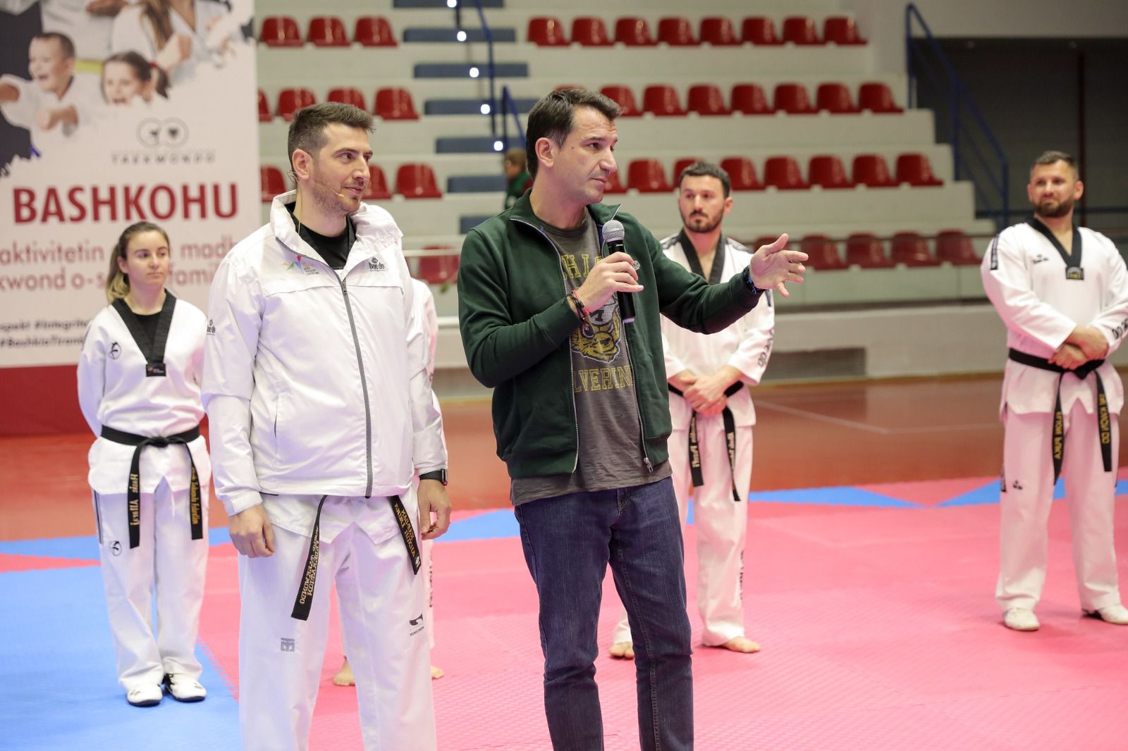 E gjithë familja në taekwondo/Veliaj në eventin e veçantë sportiv: Investimi në sport, një nga vendimet më të mira që kemi marrë