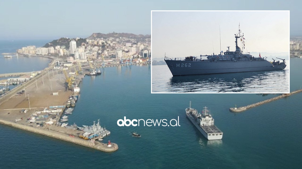 NATO ‘zbarkon’ në Durrës/ 4 anije luftarake ankorohen në Port për kërkimin e minave ushtarake