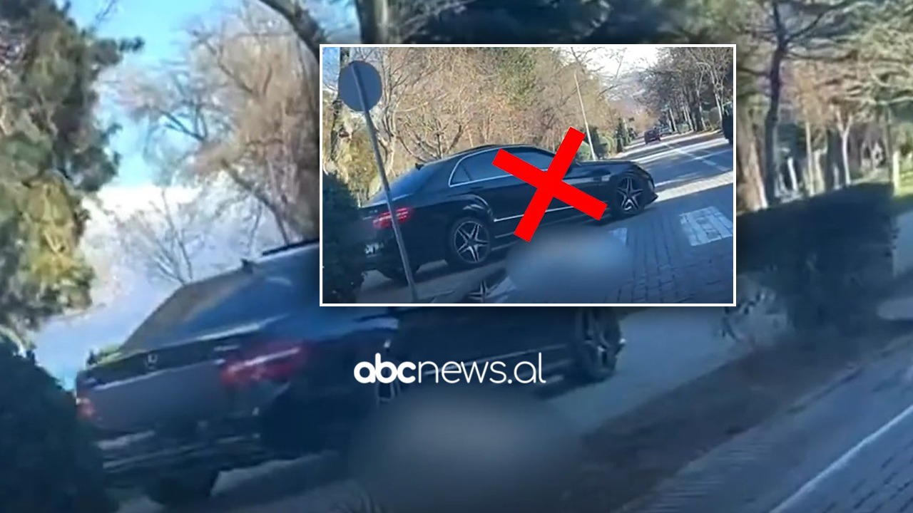 Benzi lëviz mbi trotuar me shpejtësi “skëterr”, gjobë e madhe për shoferin në Pogradec