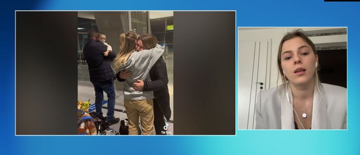 Emocione të rralla, policia trajtoi çiftin shqiptar 24 orë si kriminelë, e bija duke qarë i surprizon në aeroport