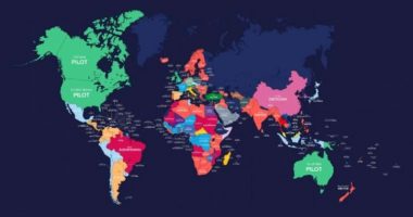 Profesionet moderne më të kërkuara në një hartë të detajuar