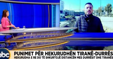 Hekurudha e re Tiranë-Durrës, gazetari jep detaje: Vijon puna njëkohësisht edhe për ndërtimin e stacionit