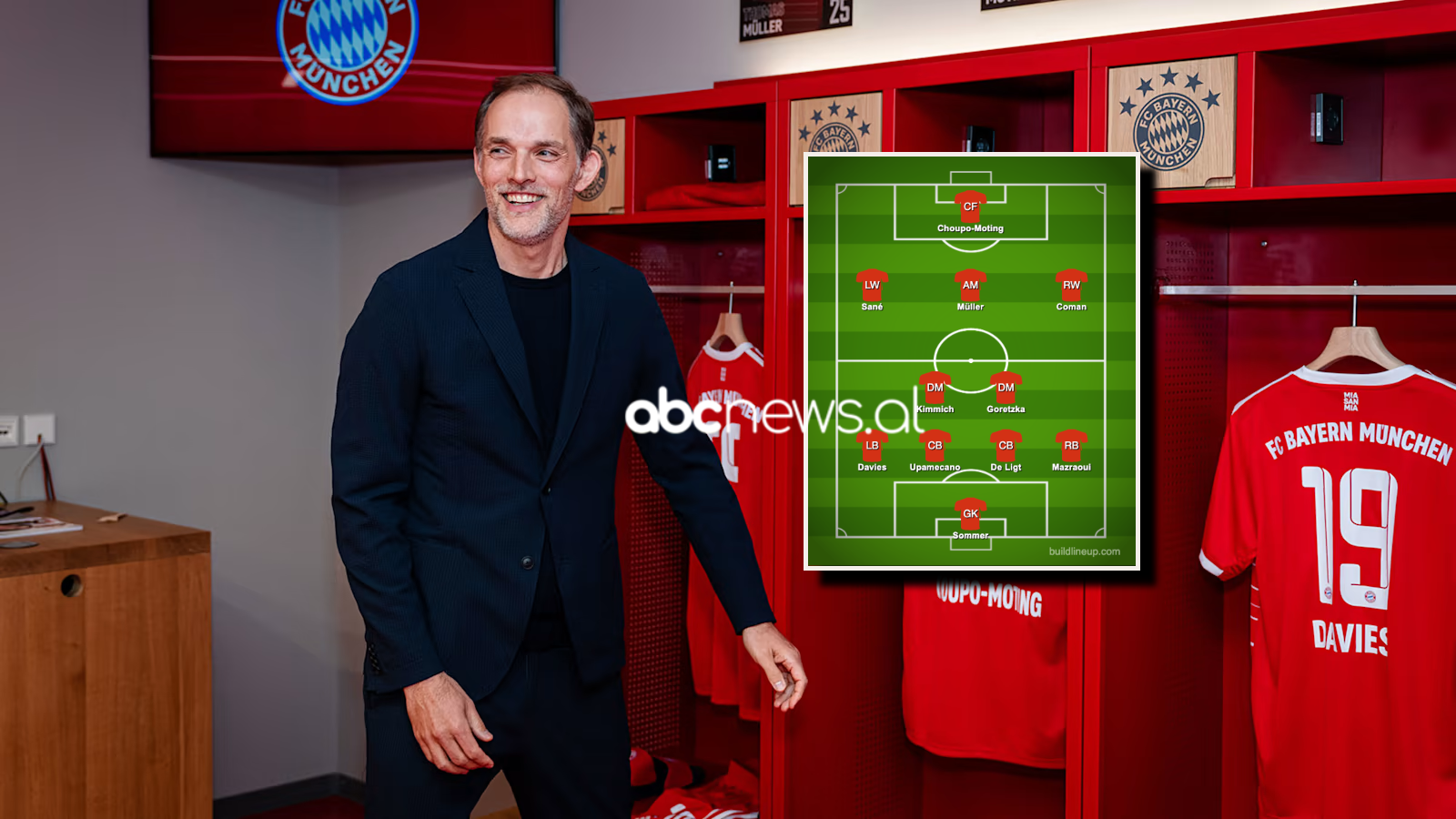 FOTO/ Skemat e mundshme të Tuchel te Bayern