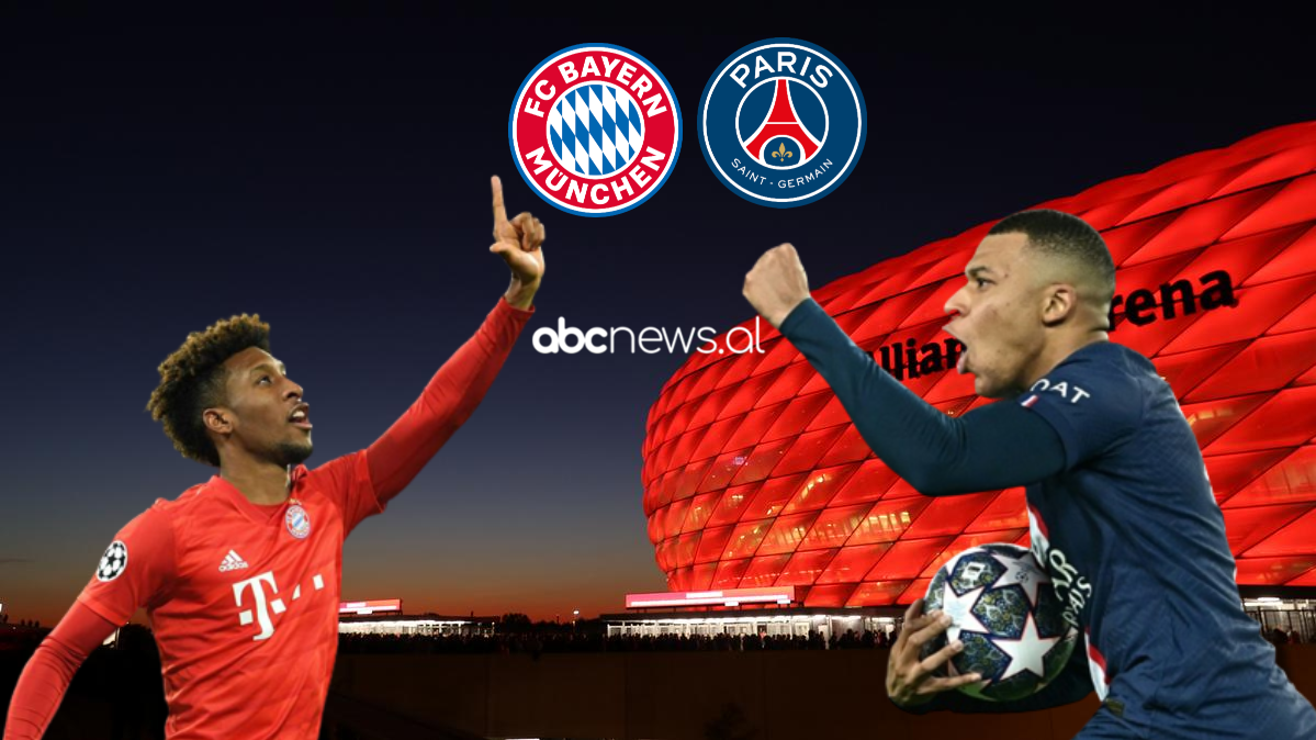 Formacionet zyrtare të supersfidës Bayern-PSG