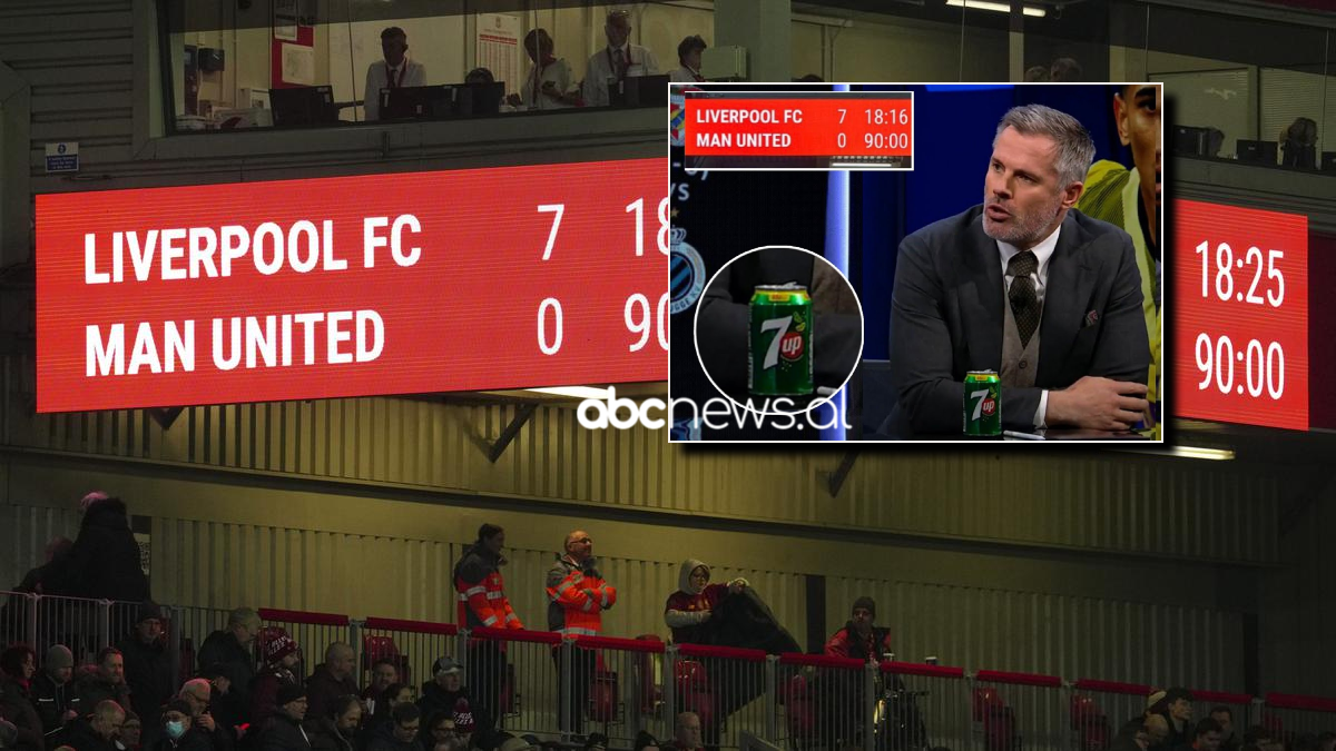 VIDEO/ Jamie Carragher tallet me Man United në studio