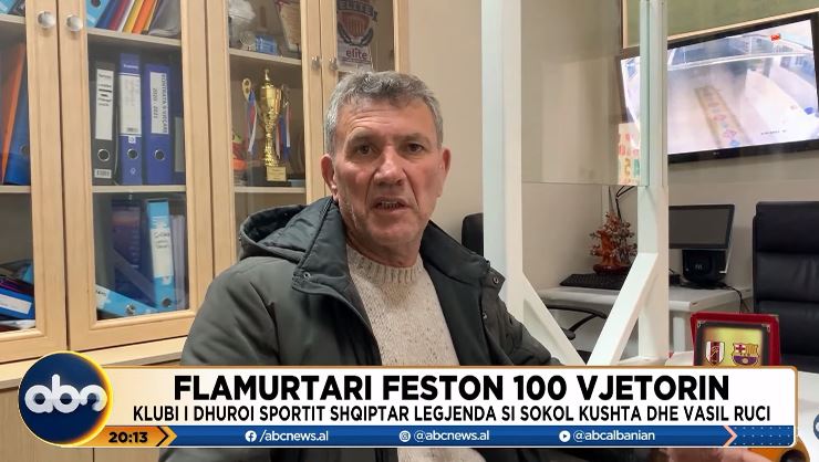 Flamurtari feston 100-vjetorin/ Klubi i dhuroi sportit shqiptar legjenda si Sokol Kushta dhe Vasil Ruci