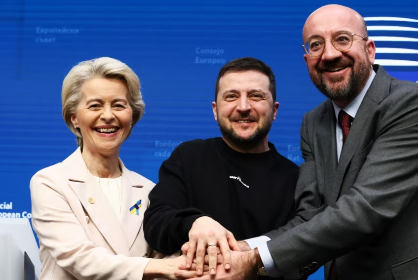BE-ja miraton një plan mbështetjeje ushtarake për Ukrainën